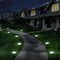 Solar Ground Lights Waterproof in-Ground Disk Lights for Garden Pathway